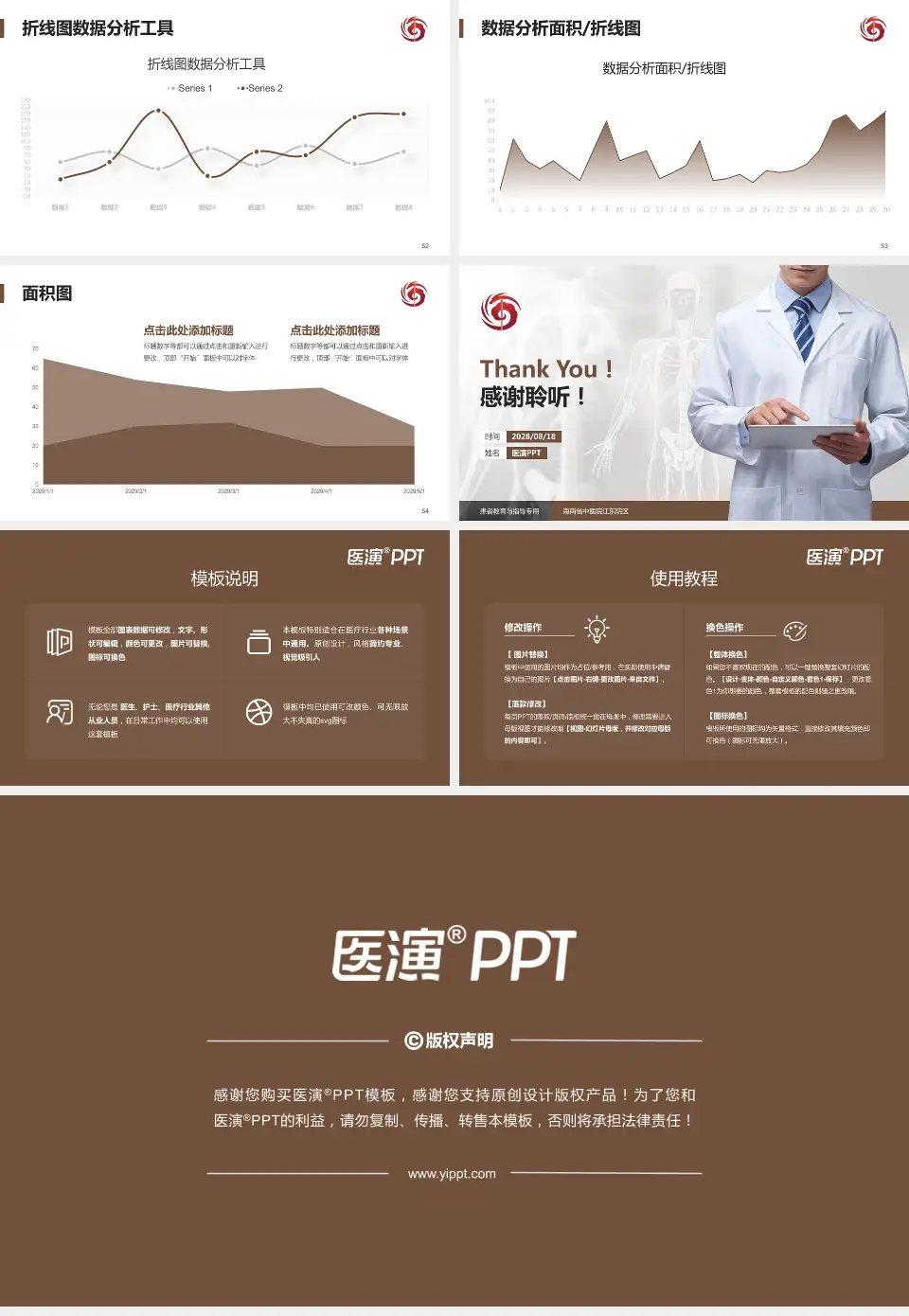 海南省中医院江东院区患者教育与指导PPT模板16:9格式幻灯片预览图7