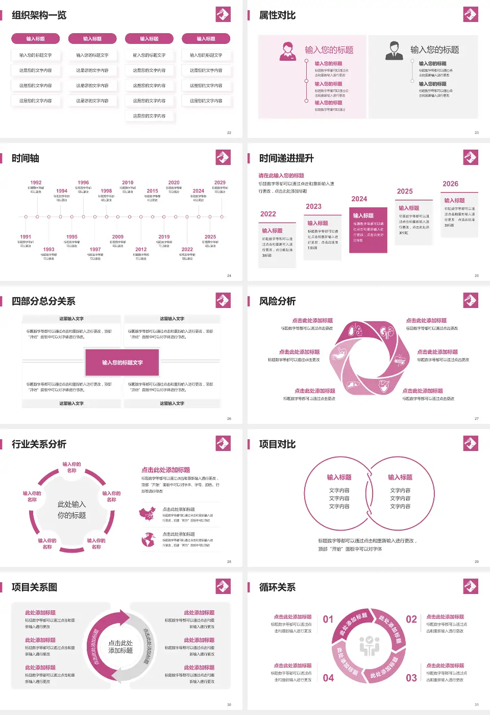 海南省妇幼保健院医疗行业比赛专用PPT模板16:9格式幻灯片预览图4