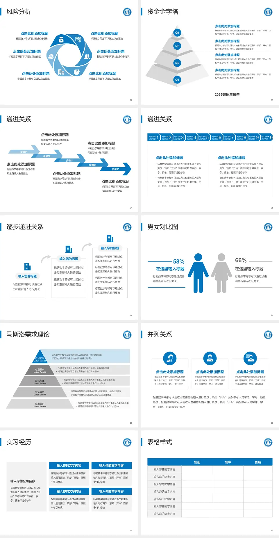 淮北市人民医院项目申请与汇报PPT模板4:3格式幻灯片预览图4