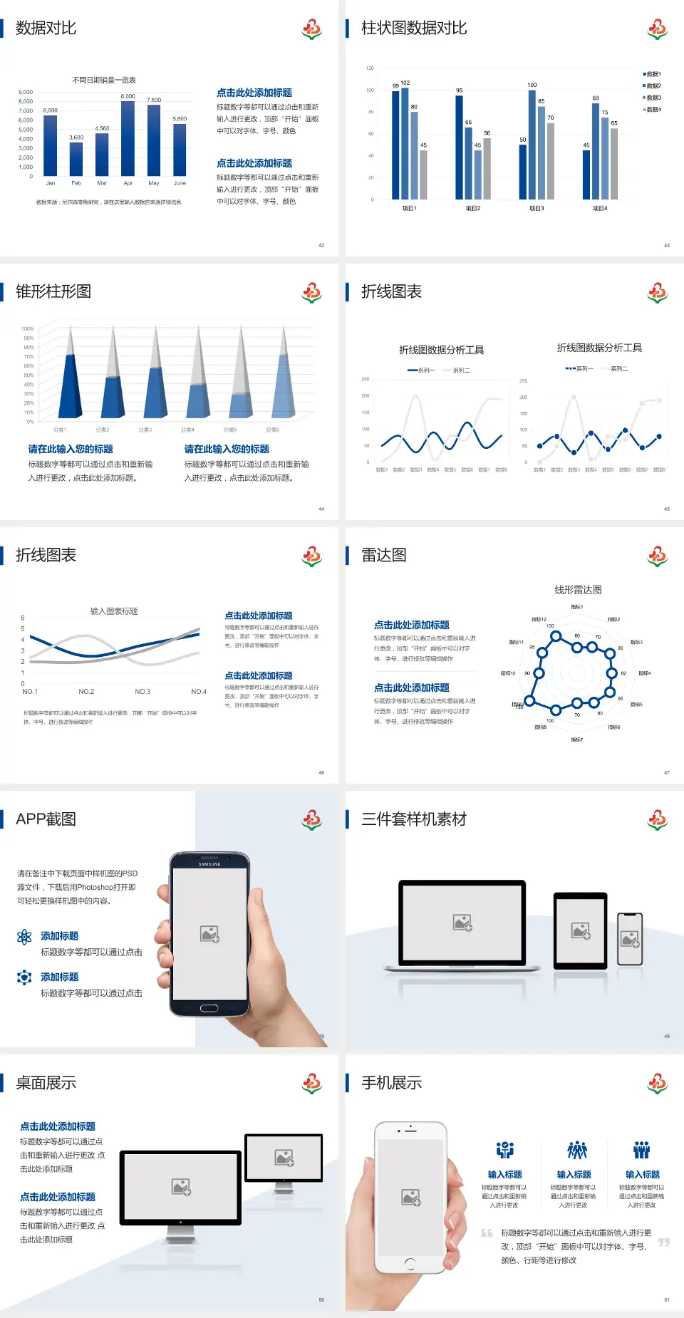 亳州市人民医院医院管理报告PPT模板4:3格式幻灯片预览图6