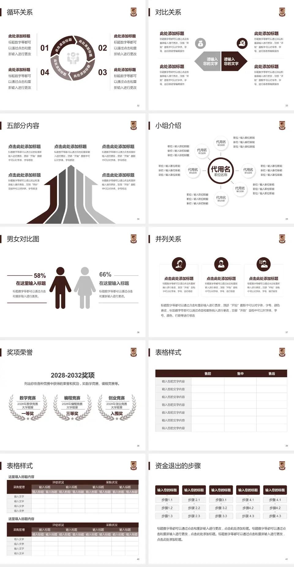 蚌埠医学院第二附属医院医院简介/日常通用PPT模板4:3格式幻灯片预览图5