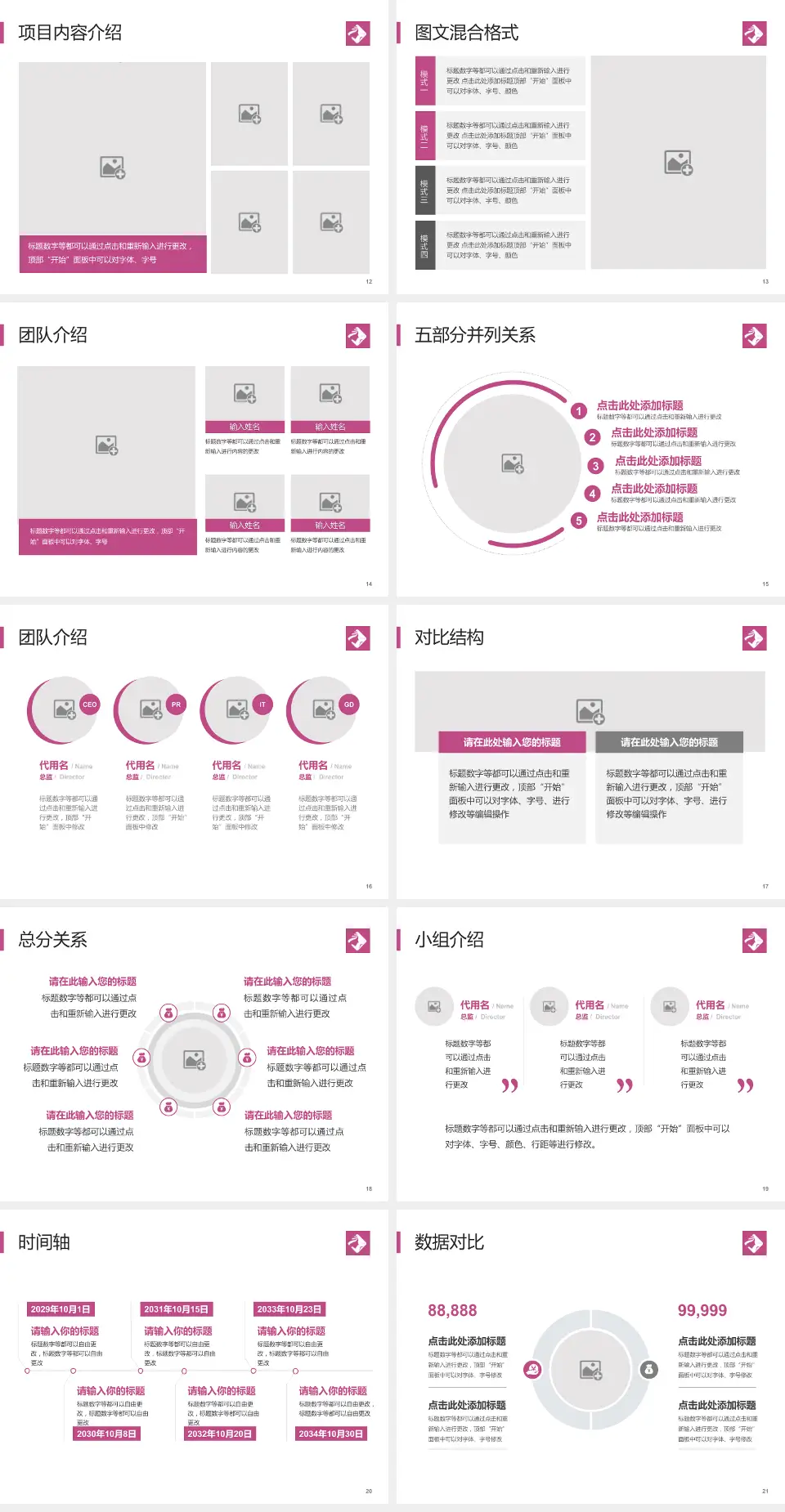 海南省妇幼保健院长滨路院区医疗知识普及PPT模板4:3格式幻灯片预览图3