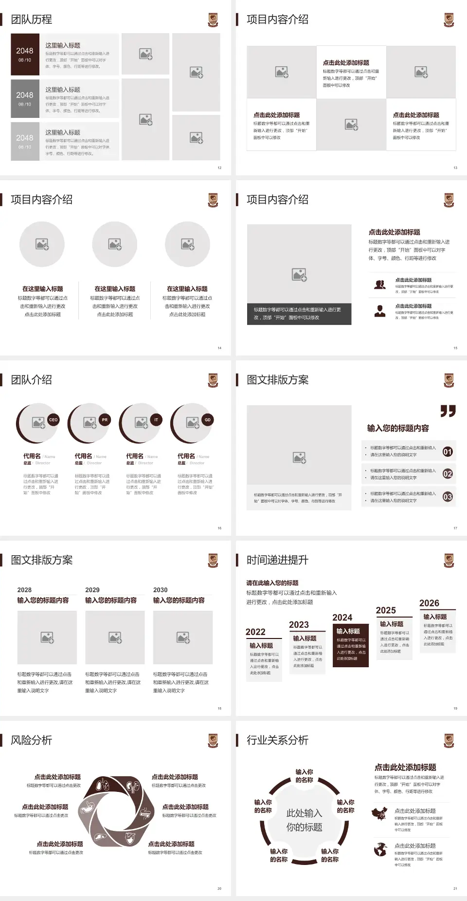 蚌埠医学院第二附属医院个人求职应聘简历PPT模板4:3格式幻灯片预览图3