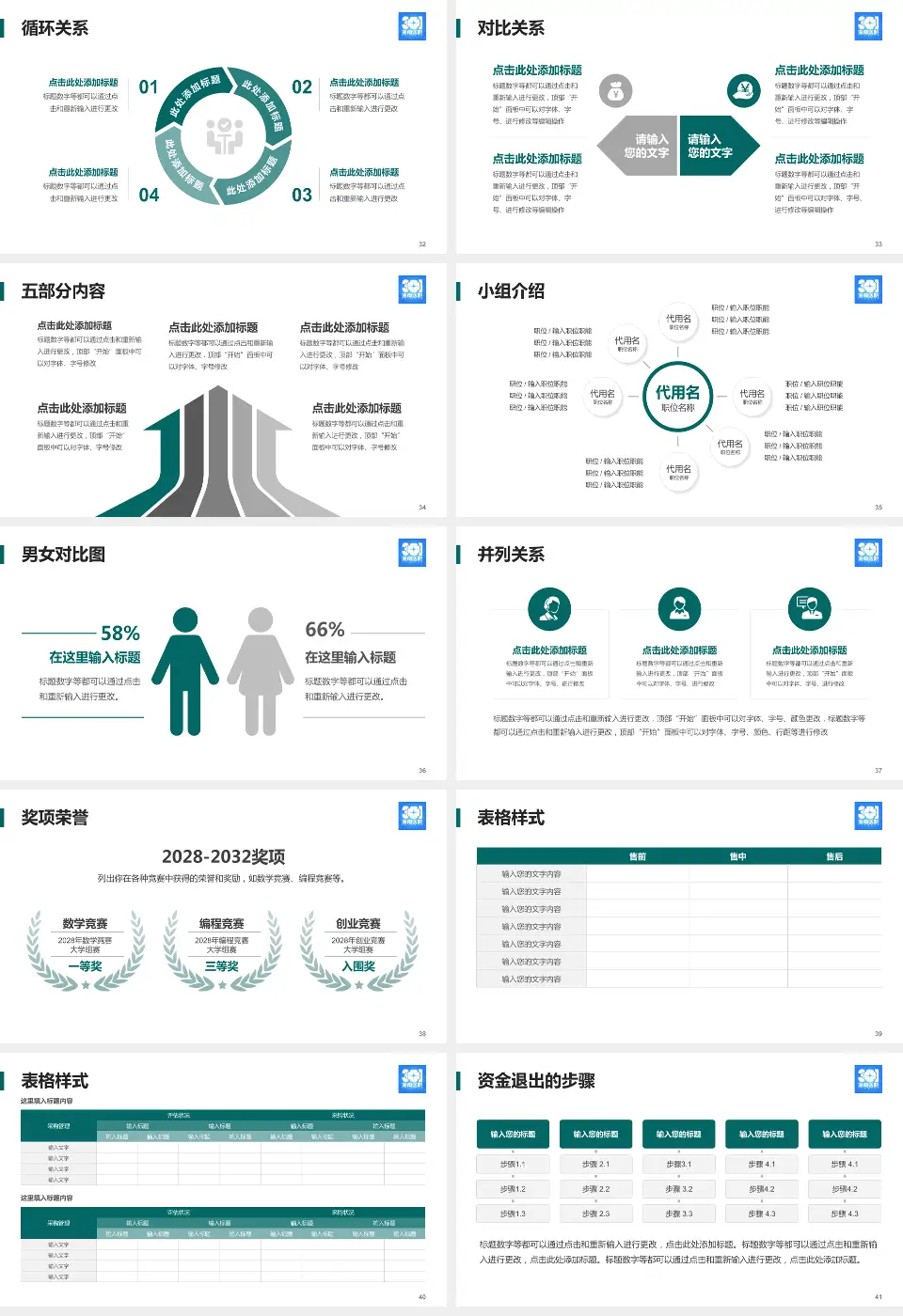 解放军总医院海南医院医院简介/日常通用PPT模板16:9格式幻灯片预览图5