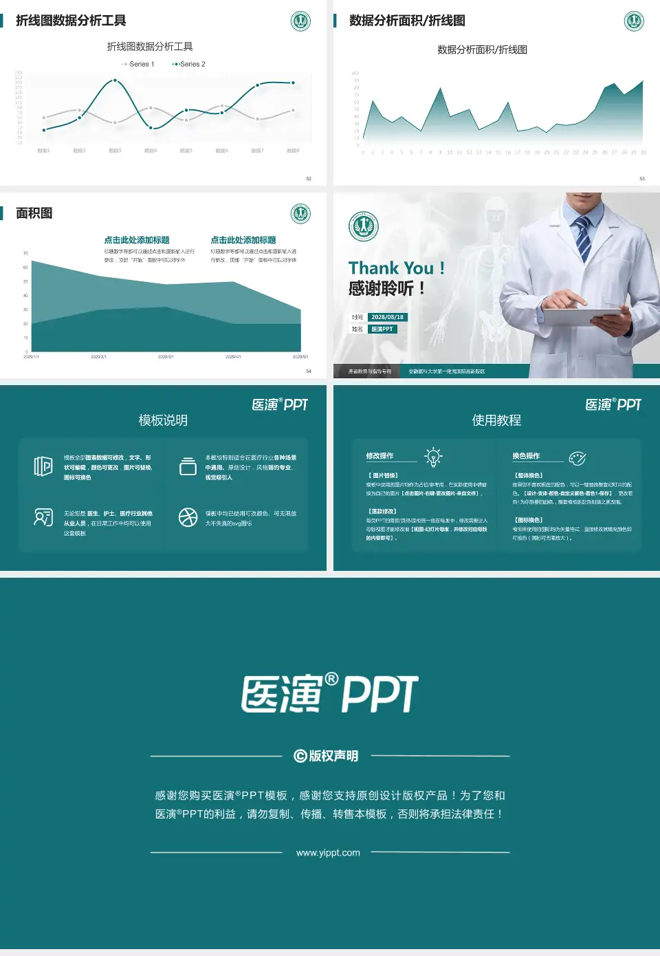 安徽医科大学第一附属医院高新院区患者教育与指导PPT模板16:9格式幻灯片预览图7