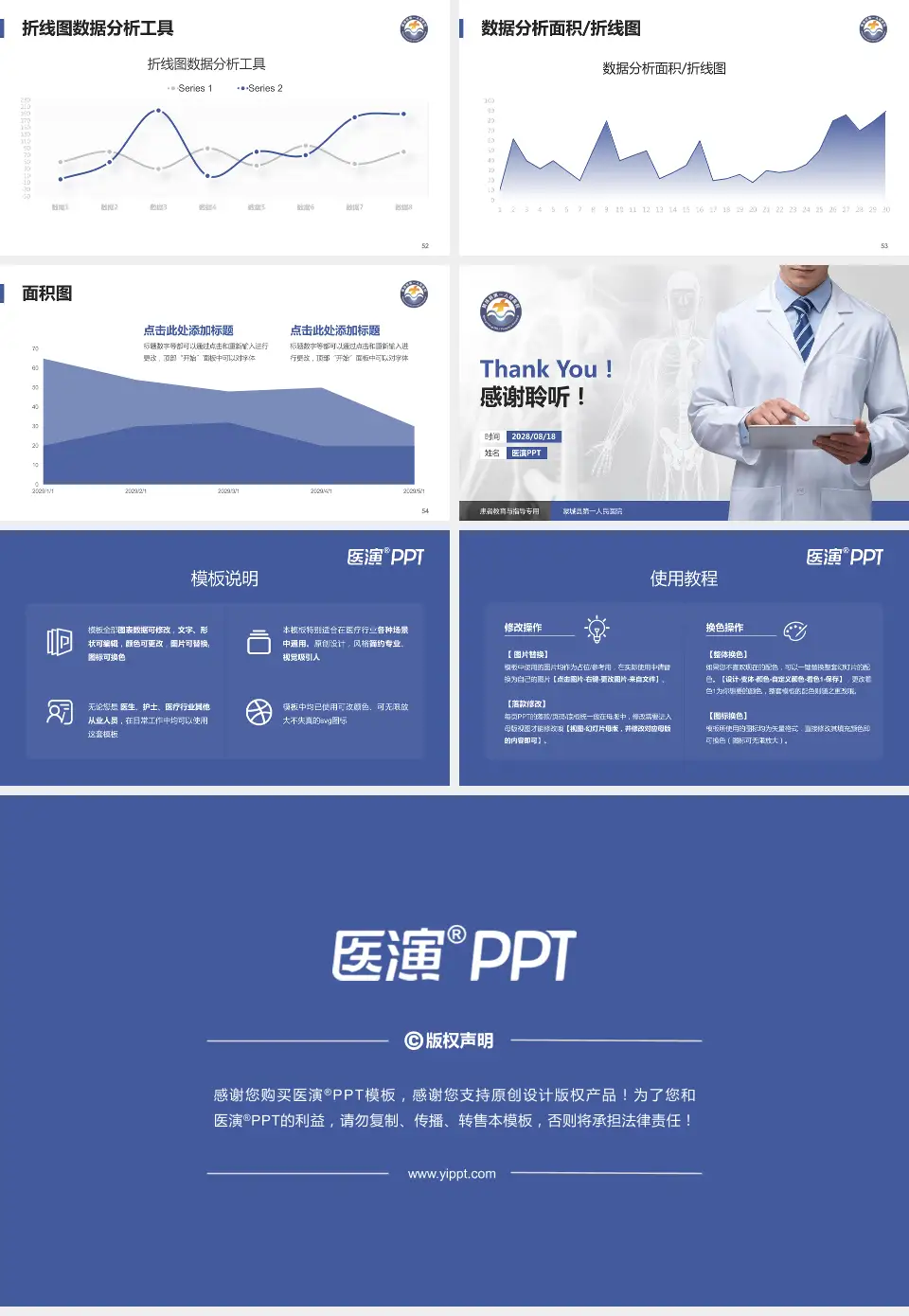 蒙城县第一人民医院患者教育与指导PPT模板16:9格式幻灯片预览图7