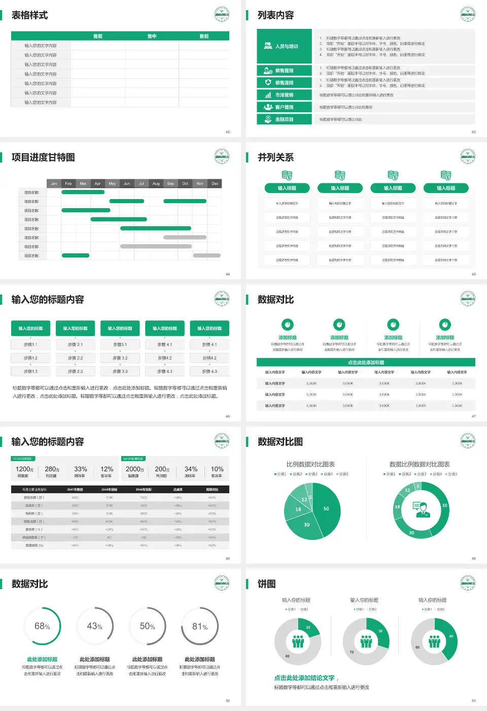 皖南医学院弋矶山医院医疗行业比赛专用PPT模板16:9格式幻灯片预览图6
