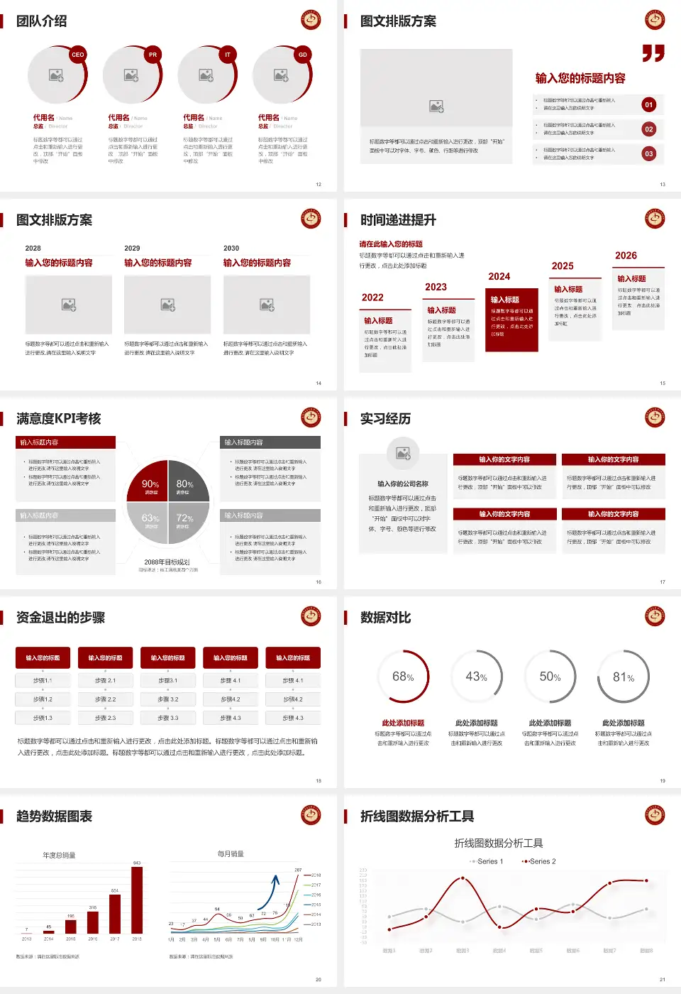 安徽中医药大学第二附属医院培训与教育PPT模板16:9格式幻灯片预览图3