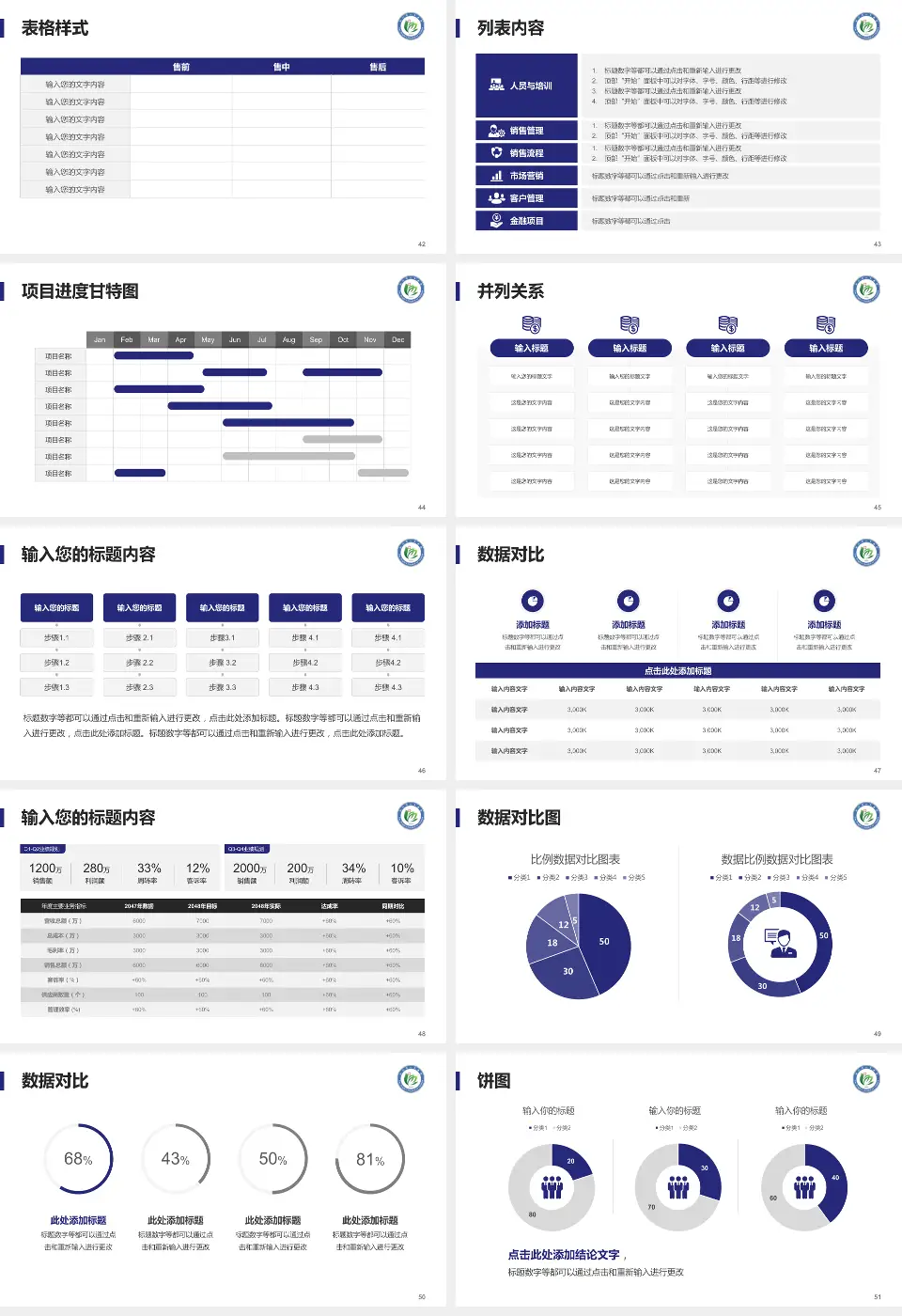 池州市人民医院医疗行业比赛专用PPT模板16:9格式幻灯片预览图6