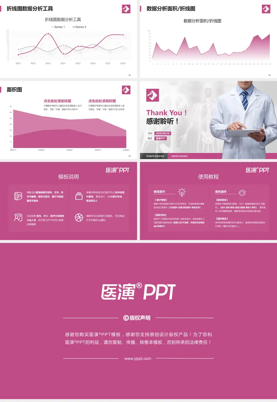 海南省妇幼保健院患者教育与指导PPT模板16:9格式幻灯片预览图7