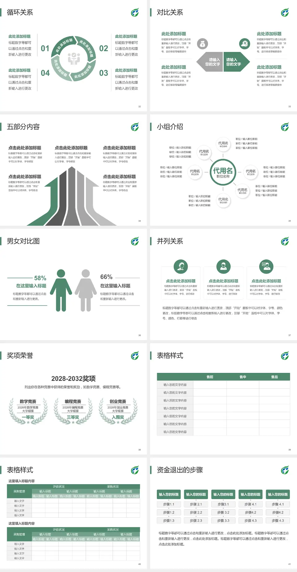 海南省安宁医院医院简介/日常通用PPT模板4:3格式幻灯片预览图5