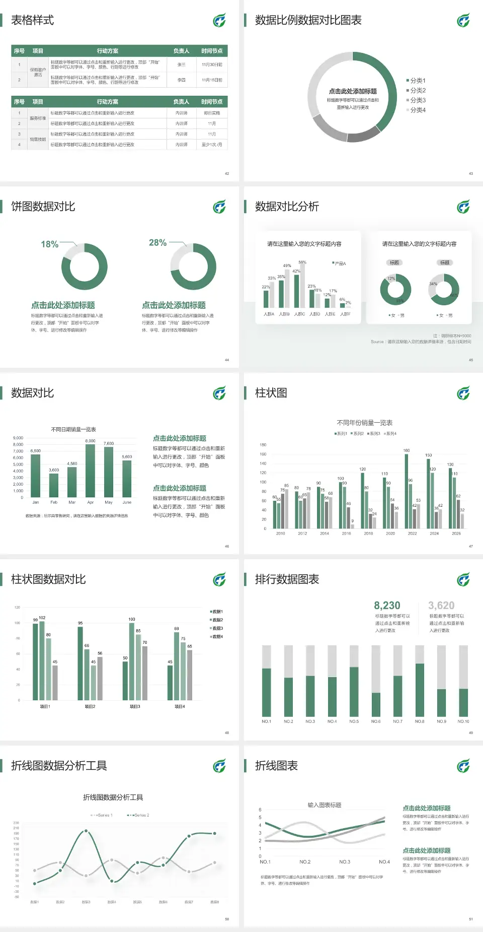 海南省安宁医院医院简介/日常通用PPT模板4:3格式幻灯片预览图6