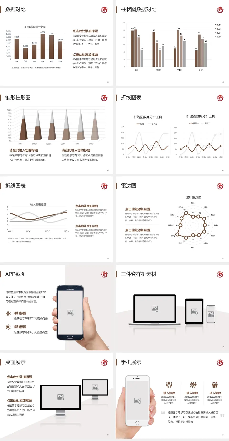 海南省中医院江东院区医院管理报告PPT模板4:3格式幻灯片预览图6