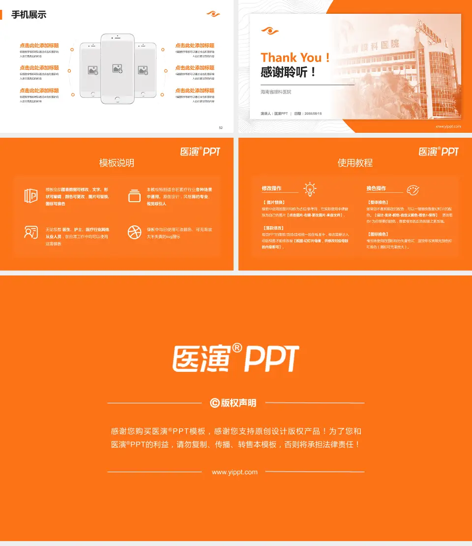海南省眼科医院医院管理报告PPT模板16:9格式幻灯片预览图7
