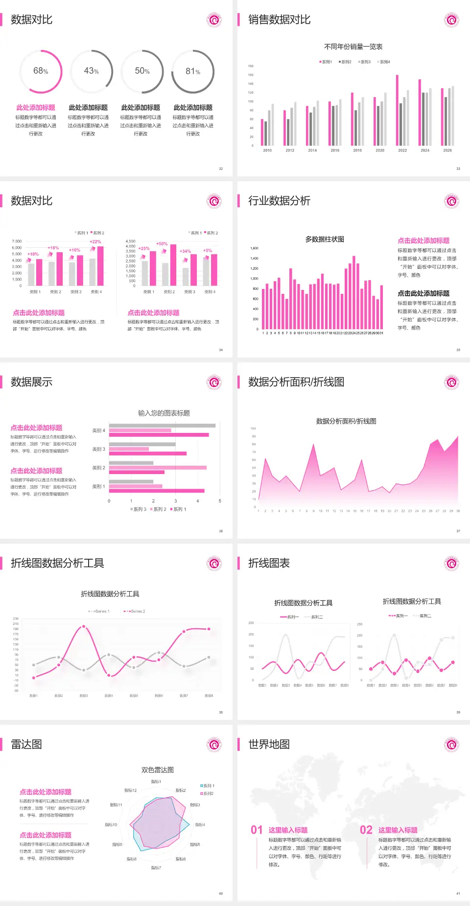 淮北市妇幼保健院会议与研讨会PPT模板4:3格式幻灯片预览图5