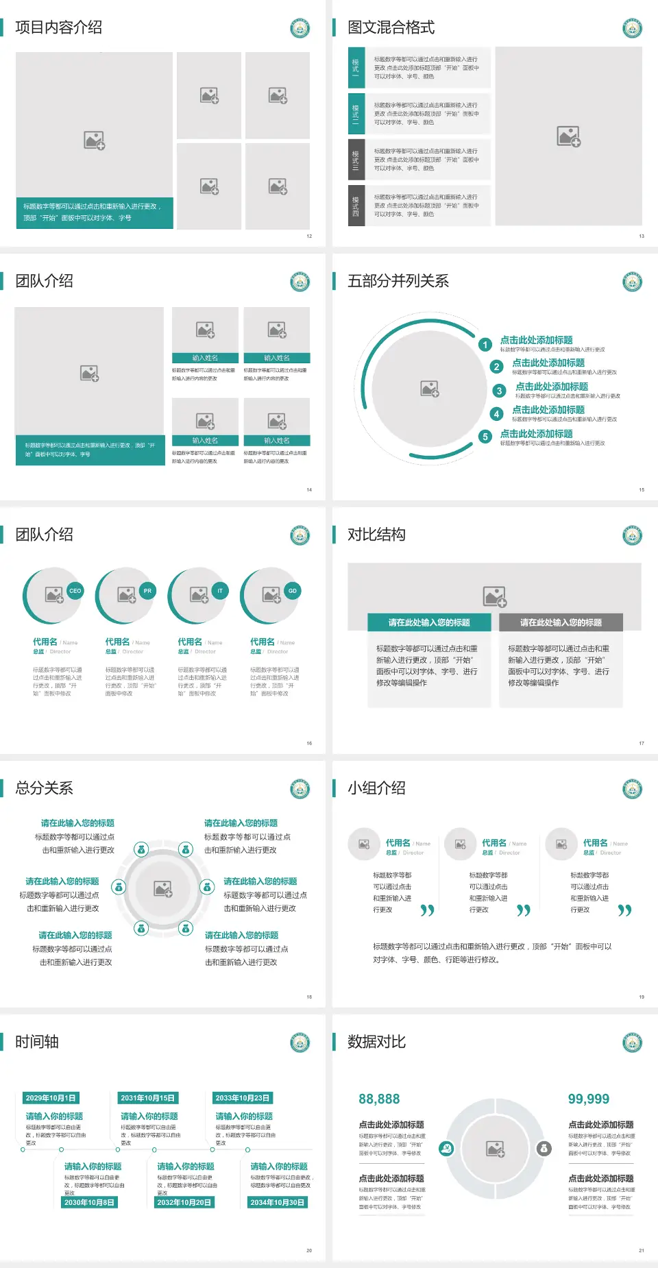 淮南东方医院集团肿瘤医院医疗知识普及PPT模板4:3格式幻灯片预览图3