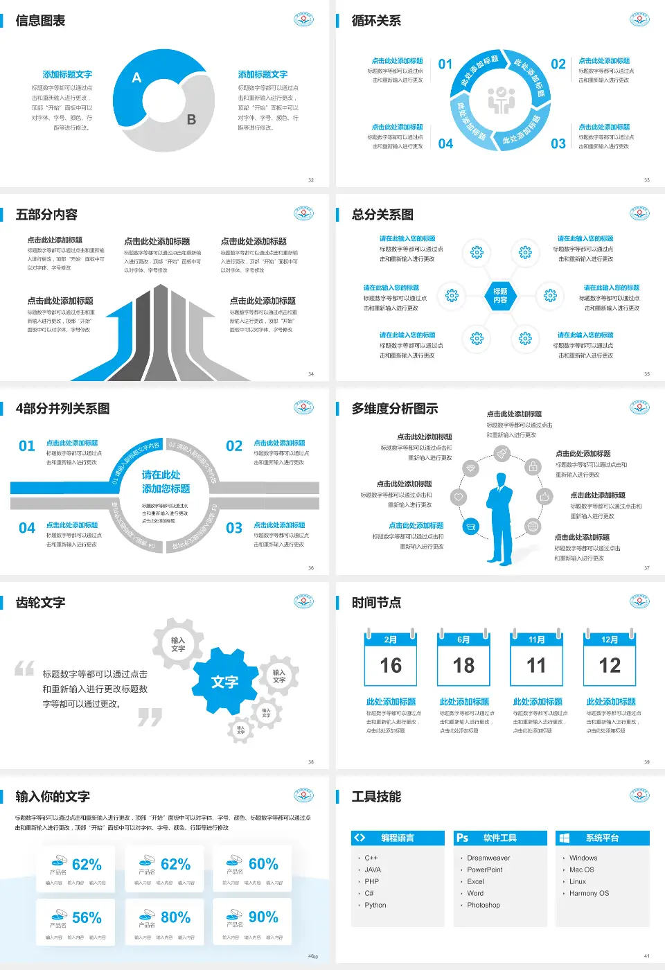 贵州航天医院护理专业职业生涯规划PPT模板16:9格式幻灯片预览图5