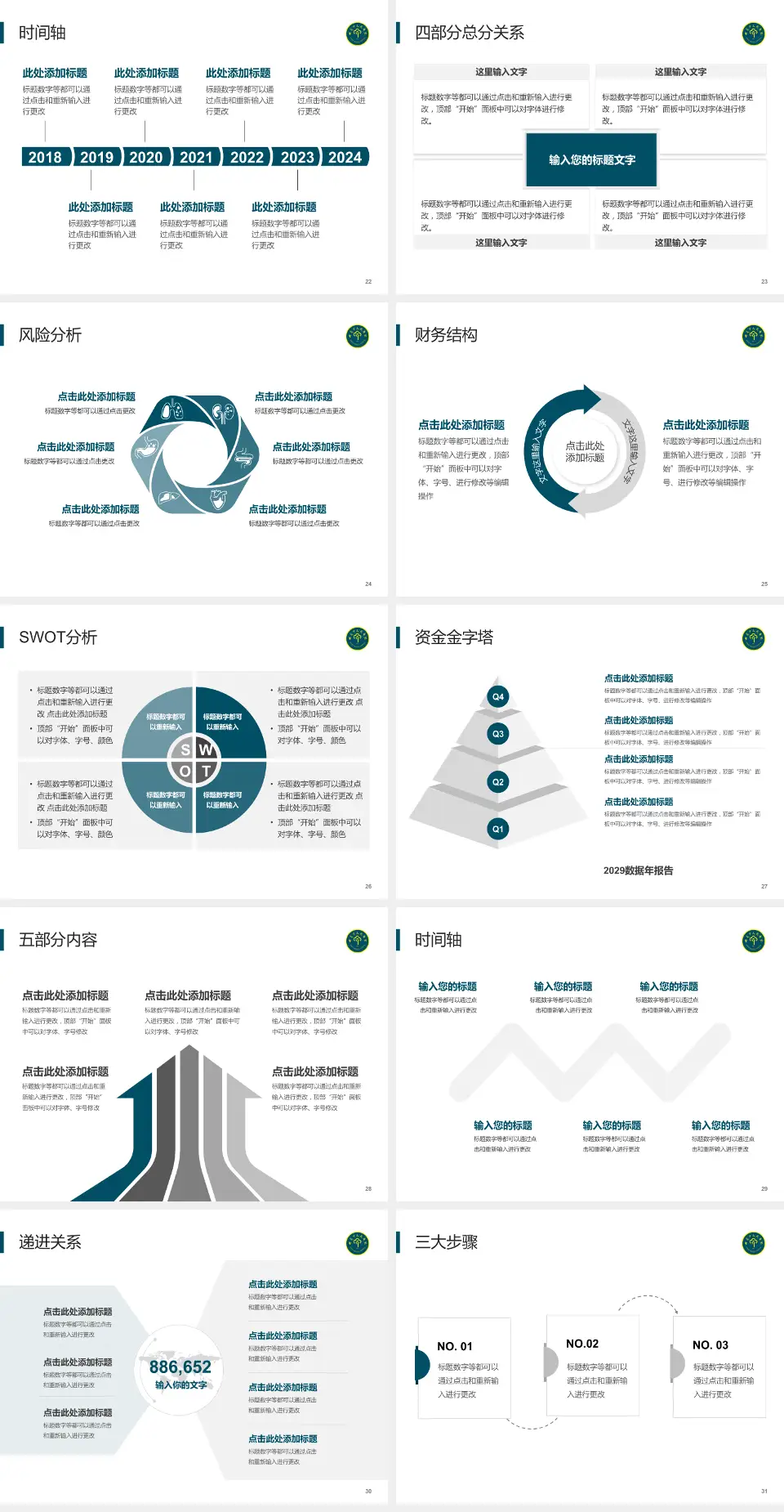 兴义市人民医院患者教育与指导PPT模板4:3格式幻灯片预览图4