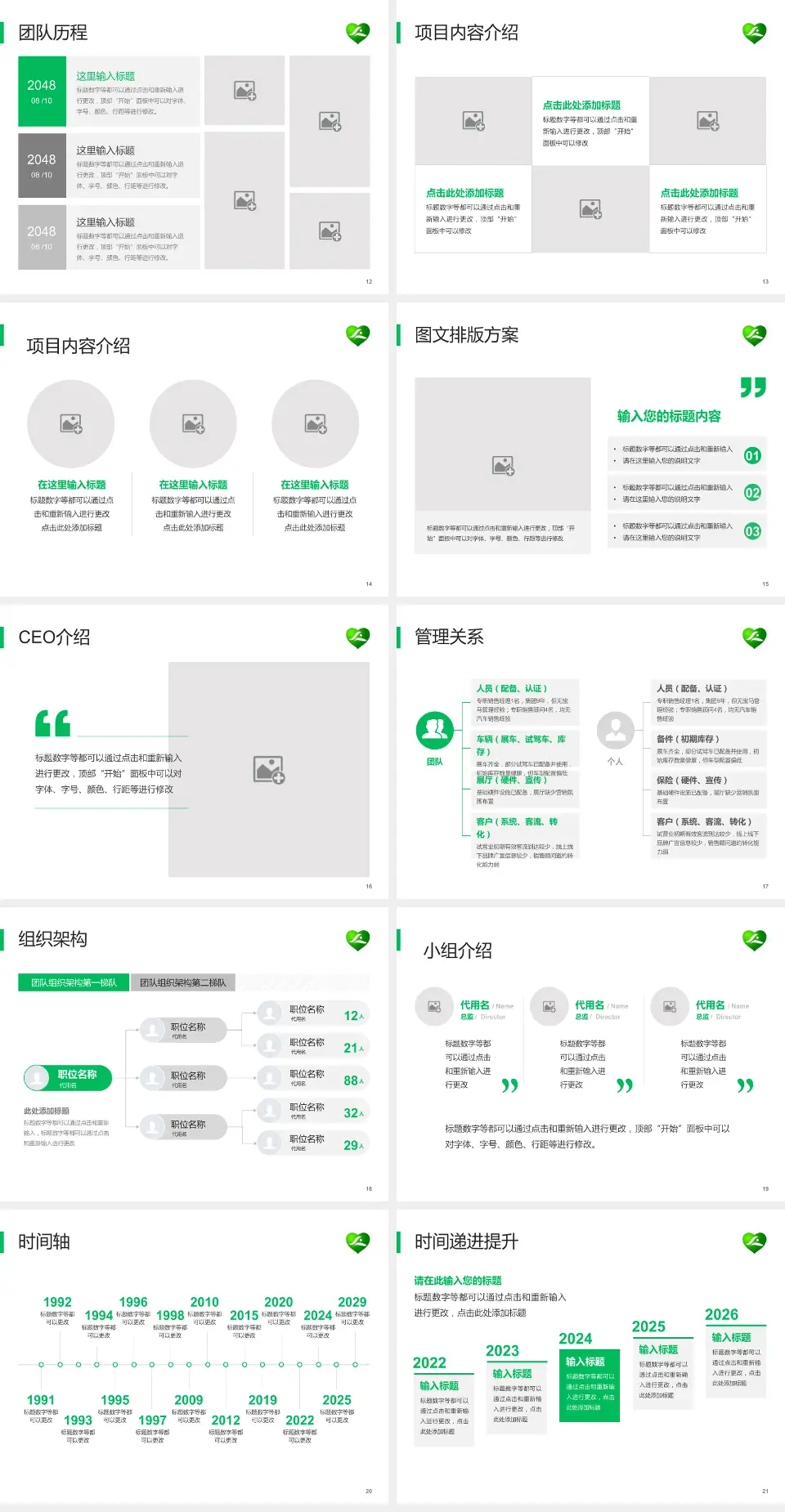 桂林市社会福利医院医院管理报告PPT模板4:3格式幻灯片预览图3