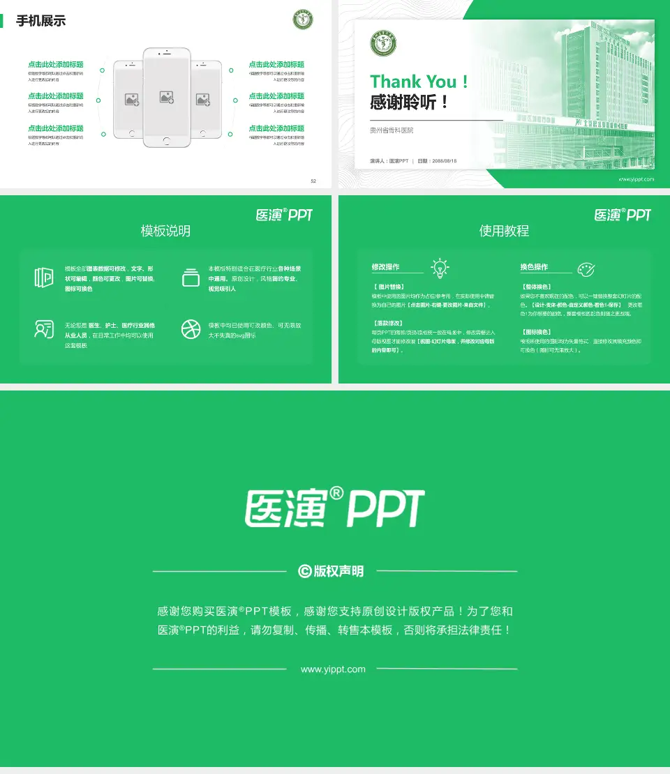 贵州省骨科医院医院管理报告PPT模板16:9格式幻灯片预览图7
