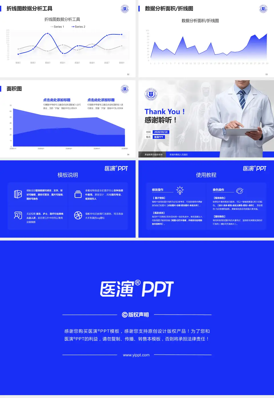 贵阳市第四人民医院患者教育与指导PPT模板16:9格式幻灯片预览图7