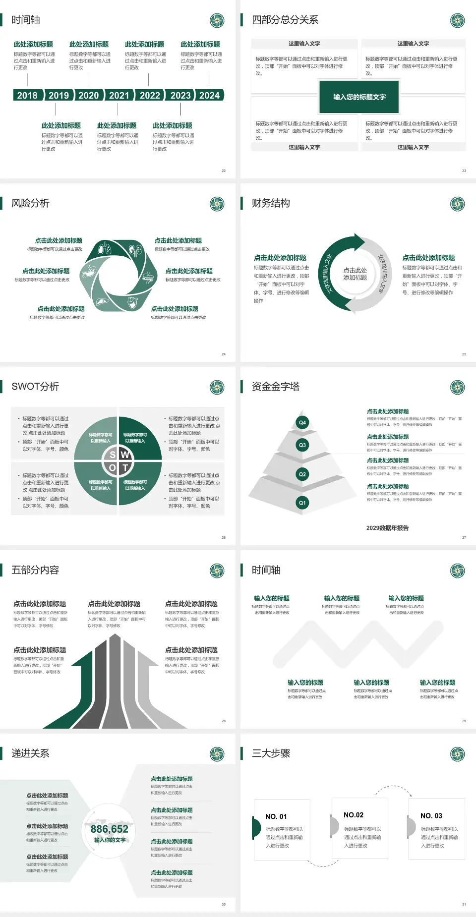 贵州医科大学附属肿瘤医院患者教育与指导PPT模板4:3格式幻灯片预览图4