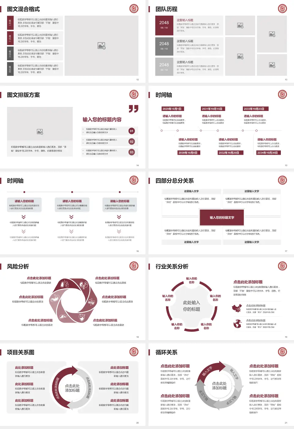 德江县民族中医院项目申请与汇报PPT模板16:9格式幻灯片预览图3
