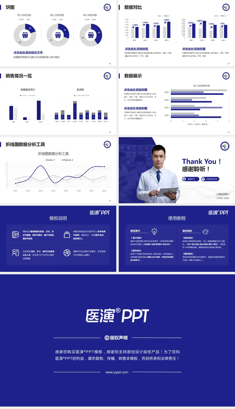 六枝特区人民医院病例分享与讨论PPT模板16:9格式幻灯片预览图4
