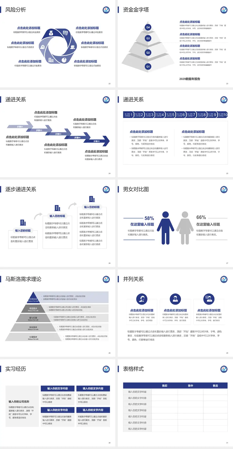 清镇市第一人民医院项目申请与汇报PPT模板4:3格式幻灯片预览图4