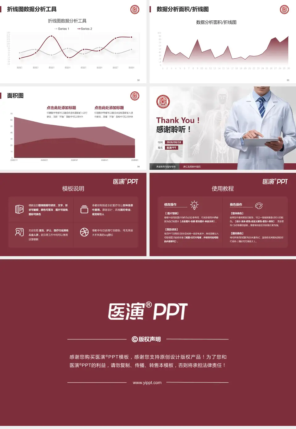 德江县民族中医院患者教育与指导PPT模板16:9格式幻灯片预览图7