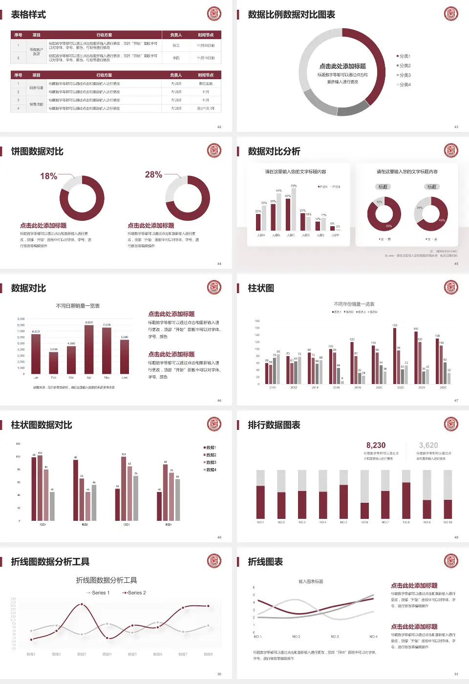 德江县民族中医院医院简介/日常通用PPT模板16:9格式幻灯片预览图6