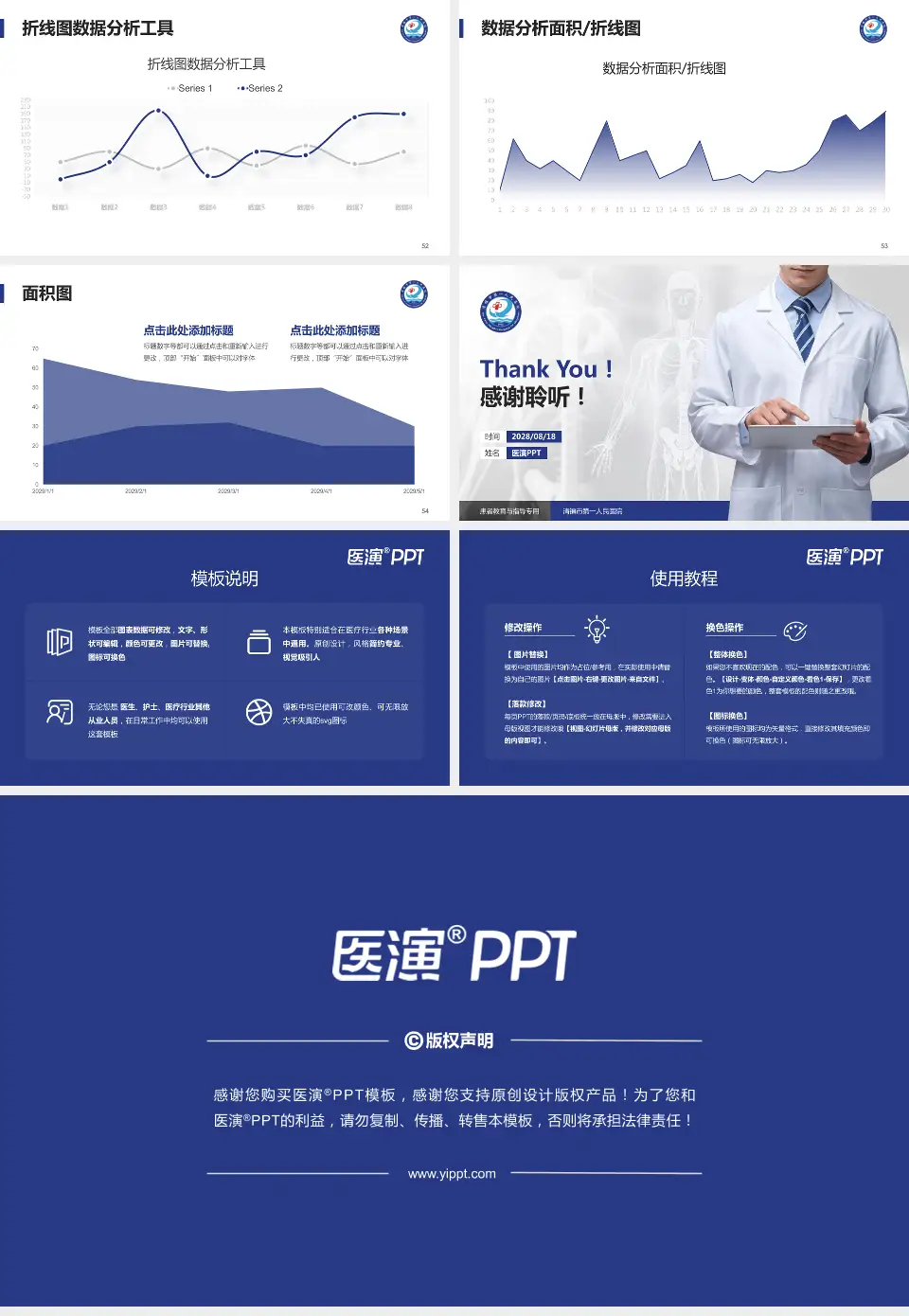 清镇市第一人民医院患者教育与指导PPT模板16:9格式幻灯片预览图7