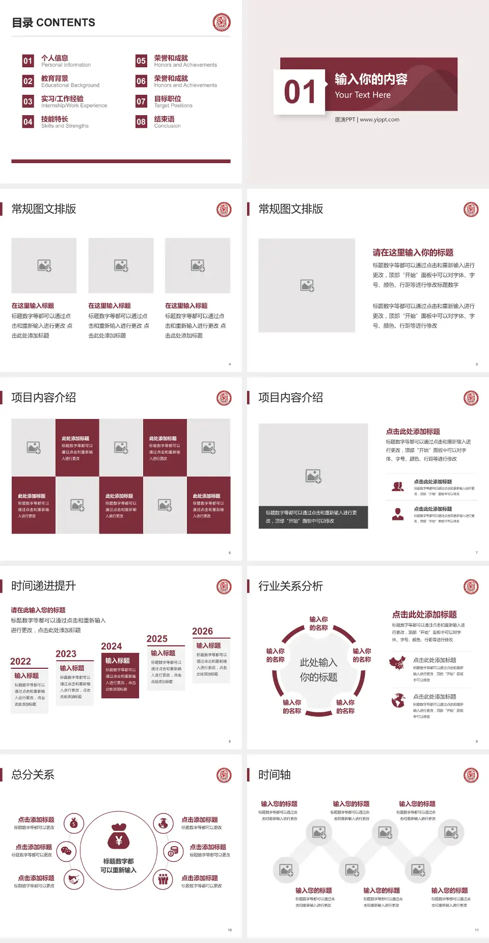 德江县民族中医院财务与预算报告PPT模板4:3格式幻灯片预览图2