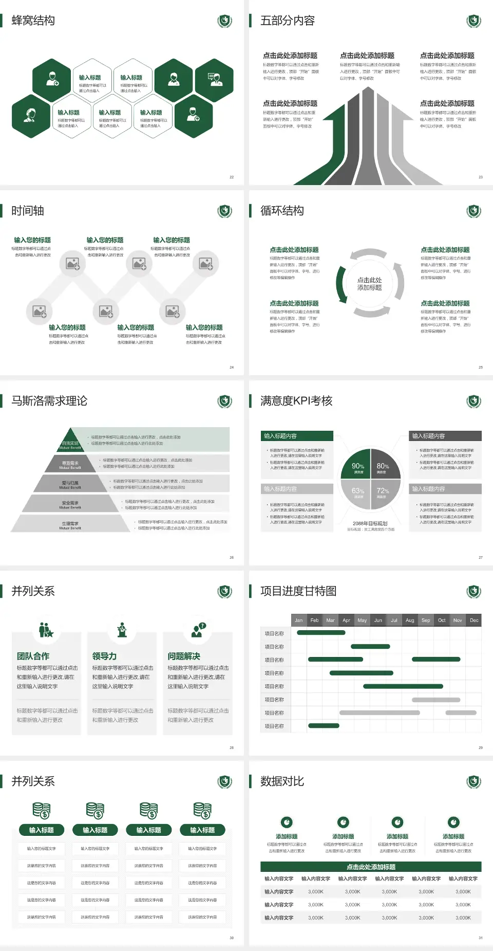贵州医科大学附属医院医疗知识普及PPT模板4:3格式幻灯片预览图4