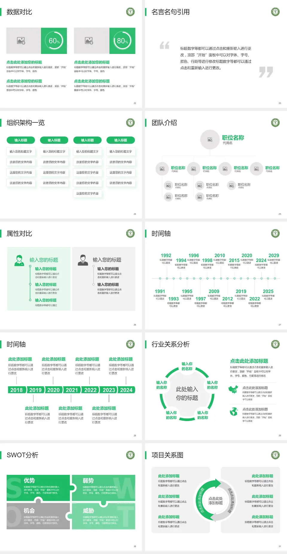 贵州省骨科医院医院简介/日常通用PPT模板4:3格式幻灯片预览图4