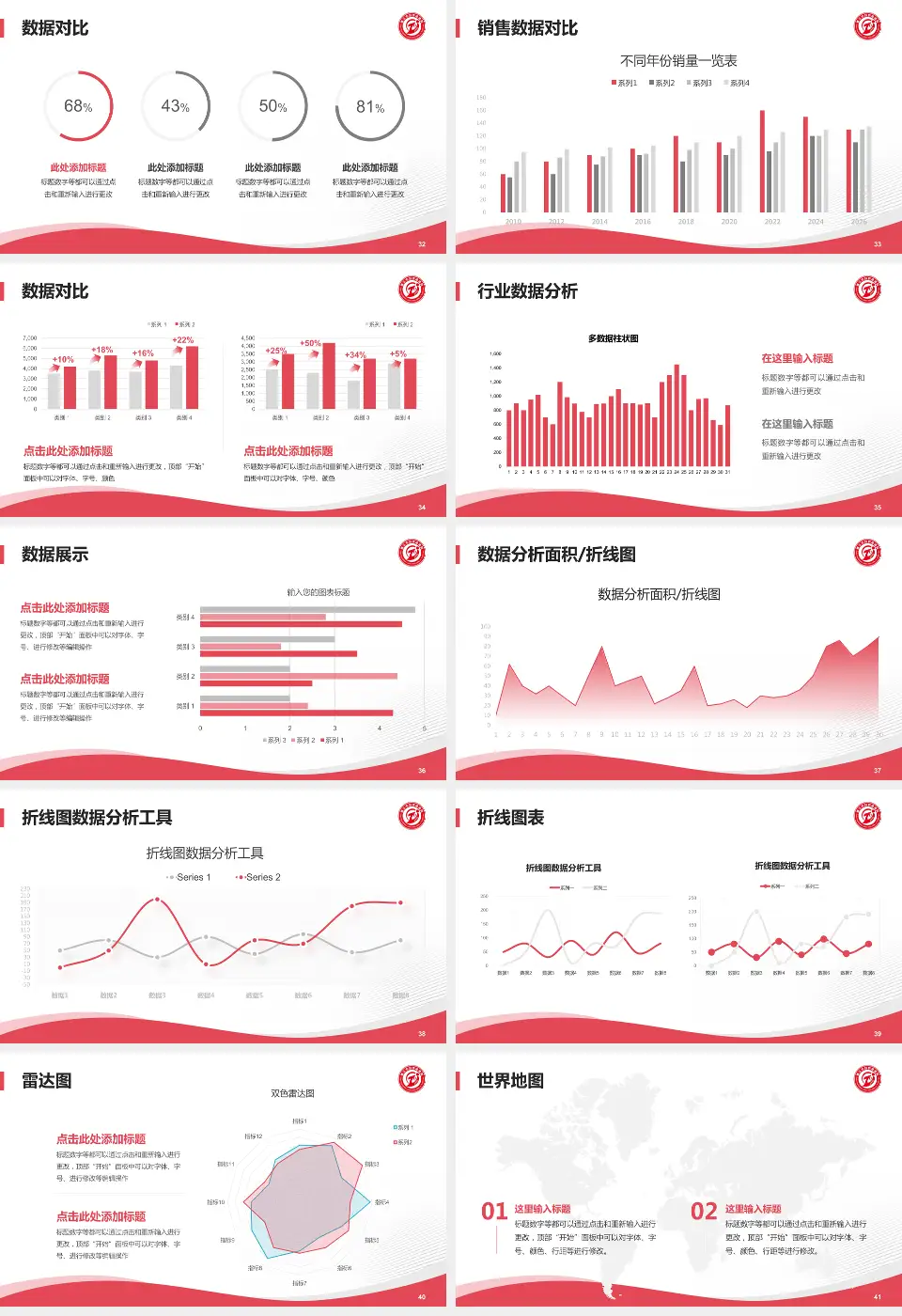 遵义市妇幼保健院中华路院区会议与研讨会PPT模板16:9格式幻灯片预览图5