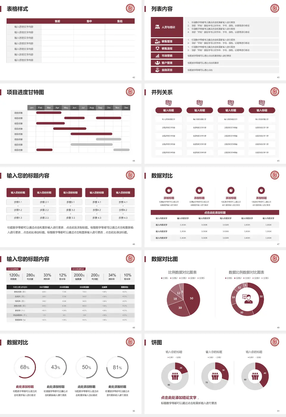 德江县民族中医院医疗行业比赛专用PPT模板16:9格式幻灯片预览图6