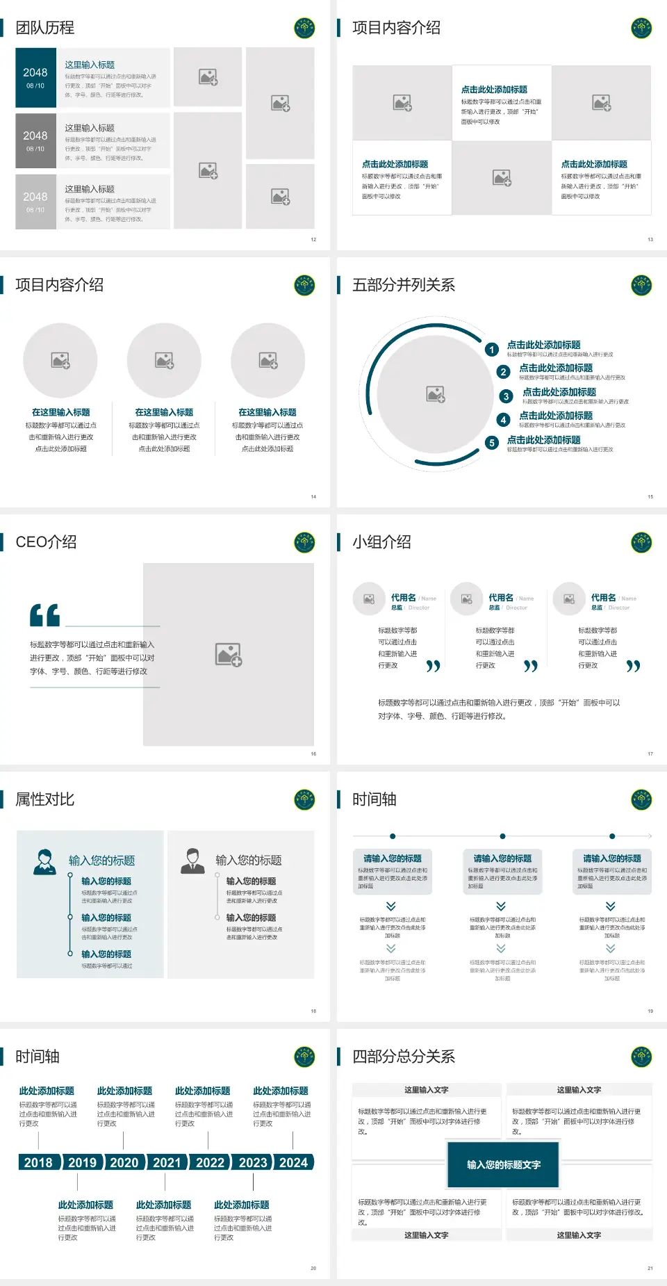 兴义市人民医院科研成果展示PPT模板4:3格式幻灯片预览图3