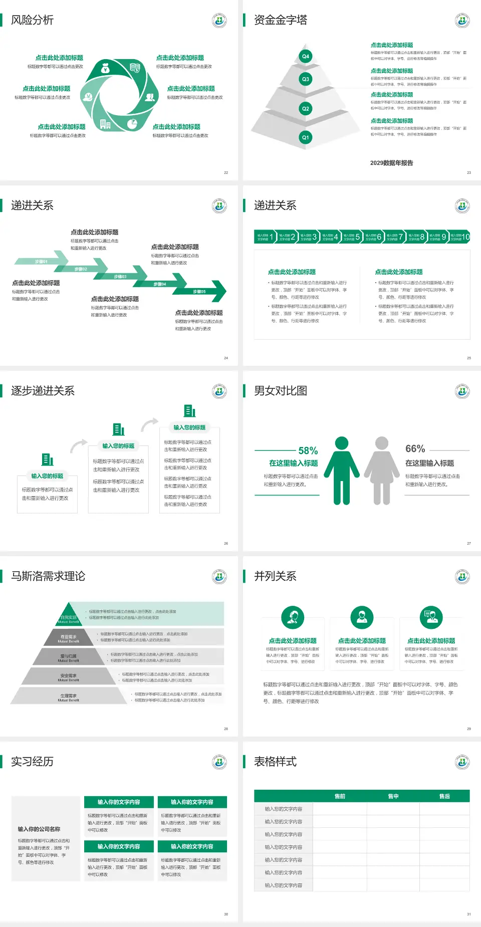 三亚中心医院项目申请与汇报PPT模板4:3格式幻灯片预览图4