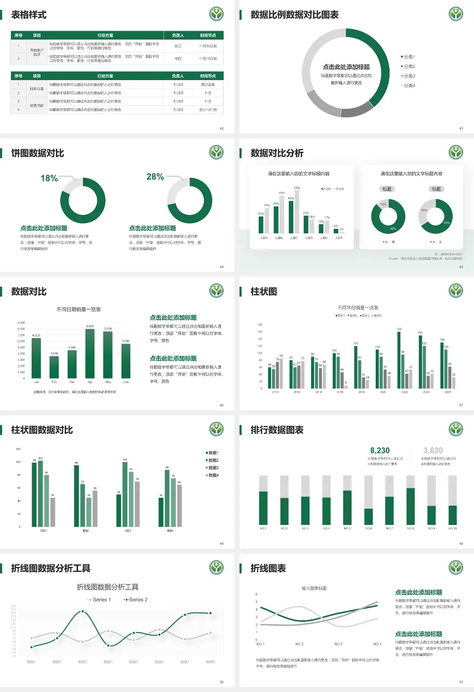 广西龙潭医院(广西胸科医院)医院简介/日常通用PPT模板16:9格式幻灯片预览图6
