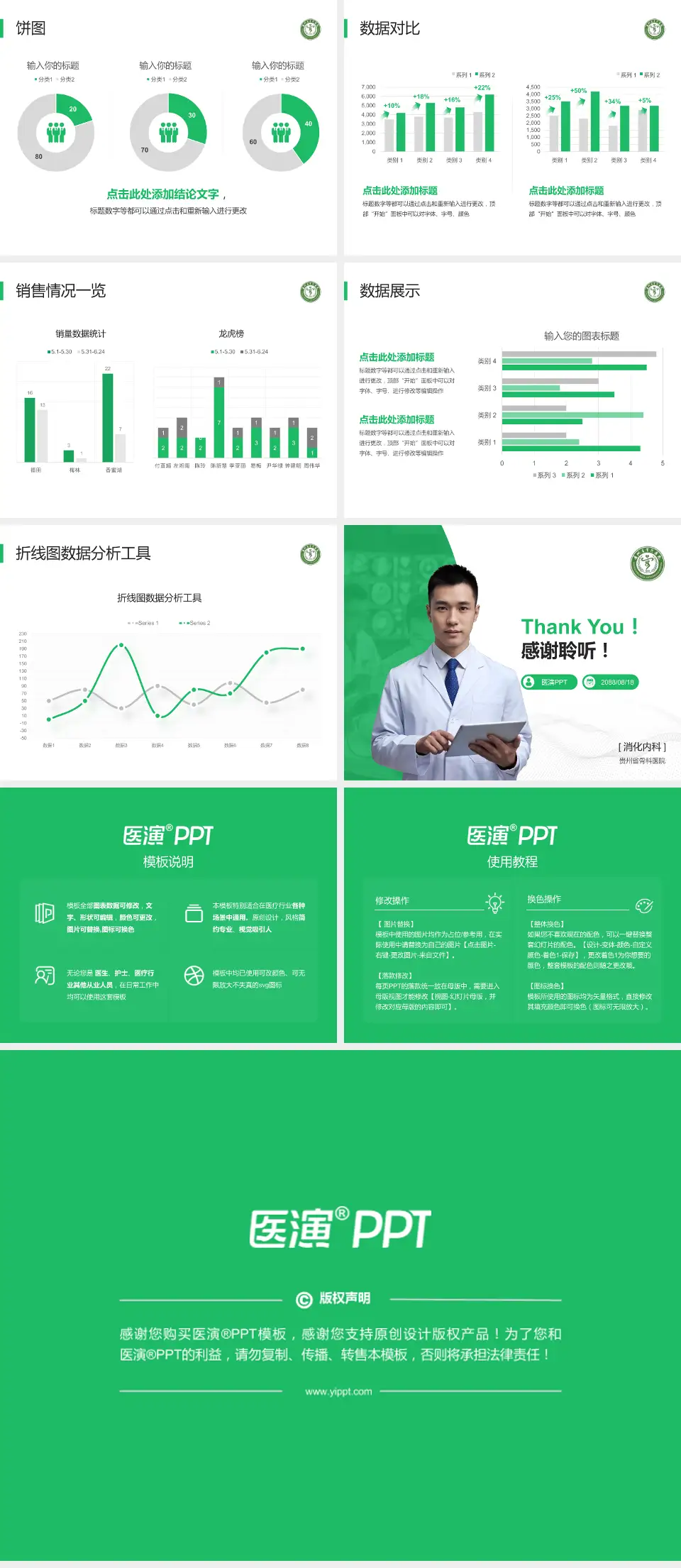 贵州省骨科医院病例分享与讨论PPT模板4:3格式幻灯片预览图4