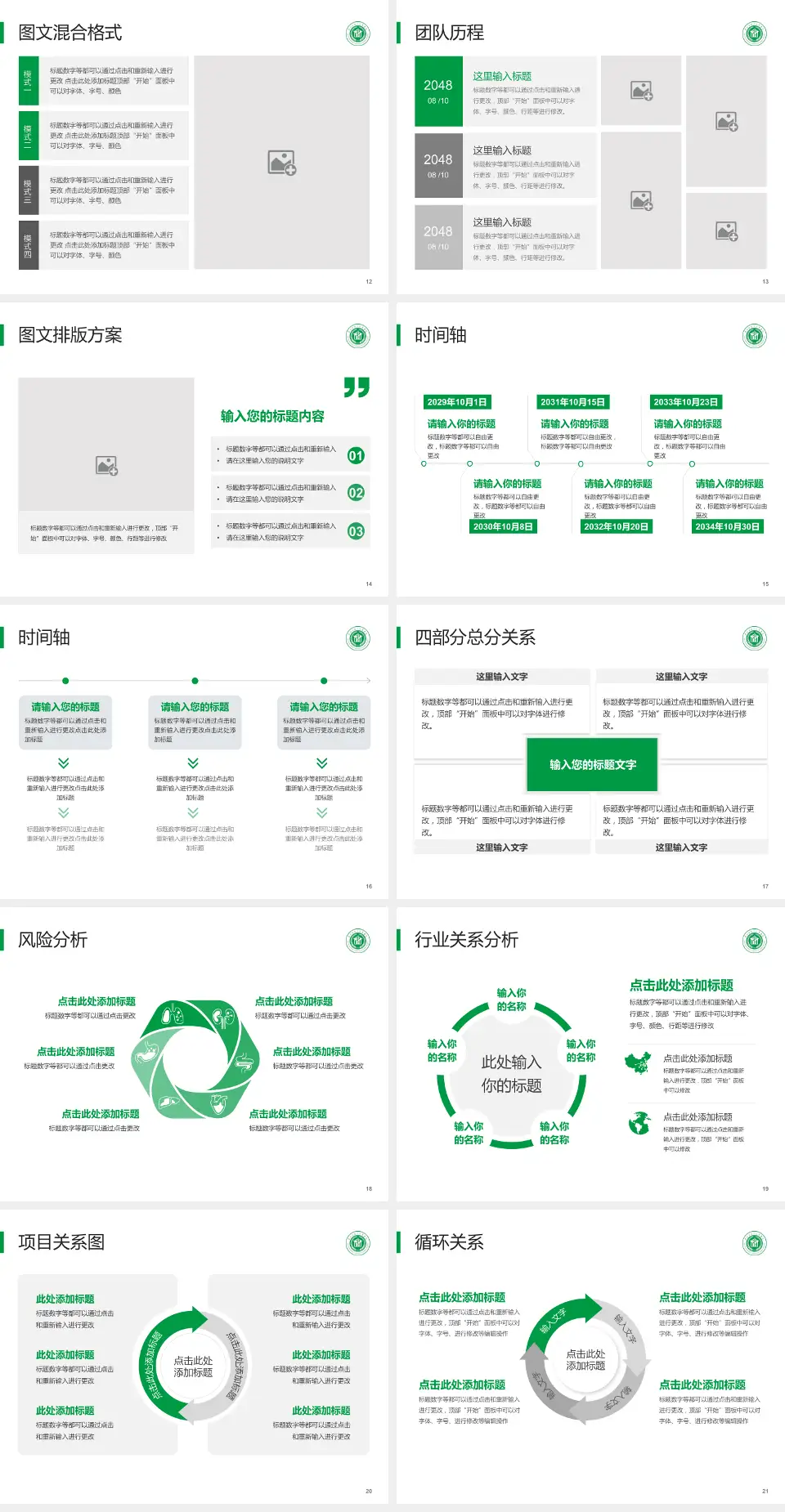 贵州省第二人民医院项目申请与汇报PPT模板4:3格式幻灯片预览图3