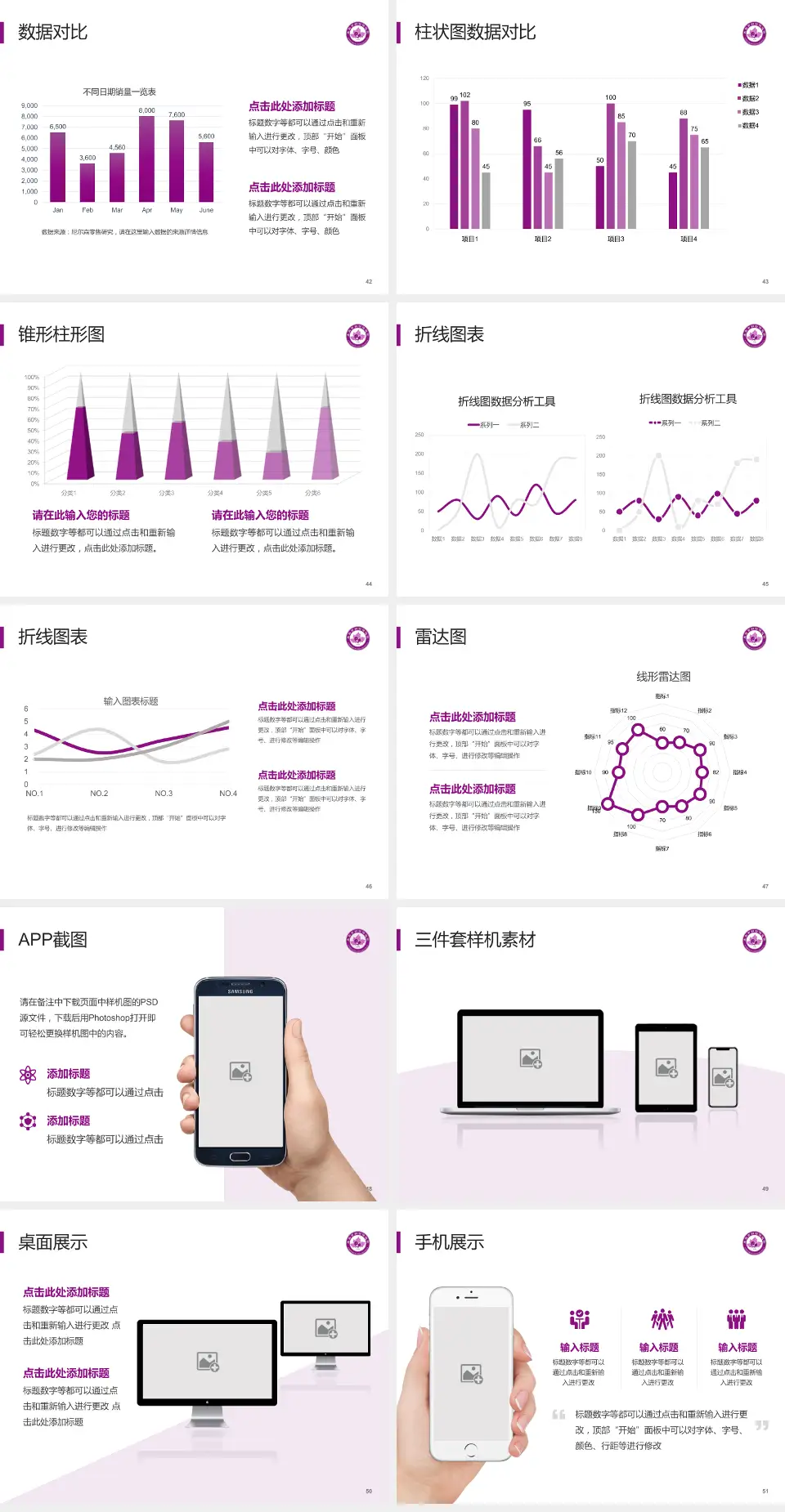 来宾市妇幼保健院医院管理报告PPT模板4:3格式幻灯片预览图6