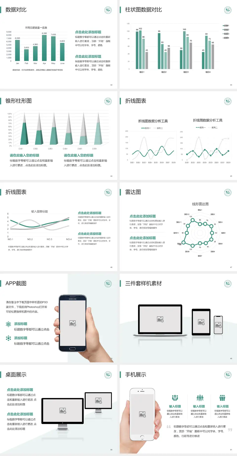 铜仁地区人民医院医院管理报告PPT模板4:3格式幻灯片预览图6