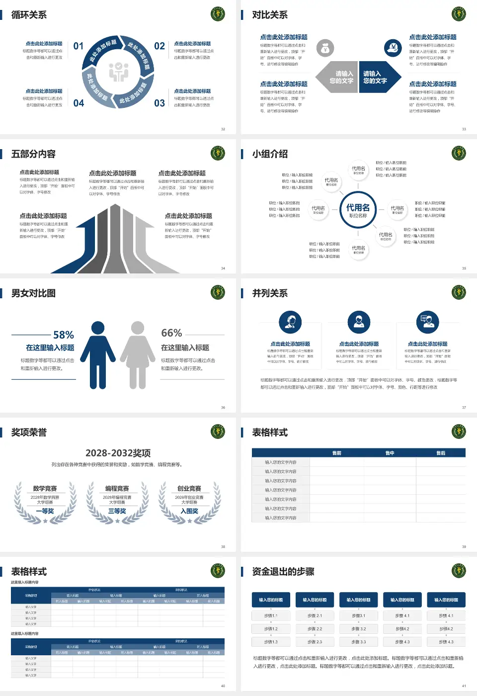 贵州省人民医院医院简介/日常通用PPT模板16:9格式幻灯片预览图5