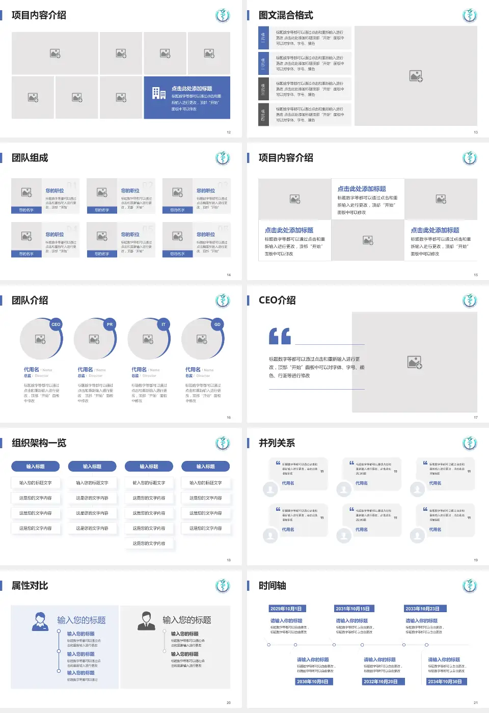 遵义医科大学第二附属医院患者教育与指导PPT模板16:9格式幻灯片预览图3