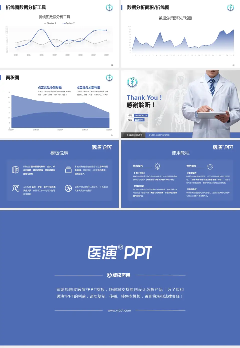 遵义医科大学第二附属医院患者教育与指导PPT模板16:9格式幻灯片预览图7
