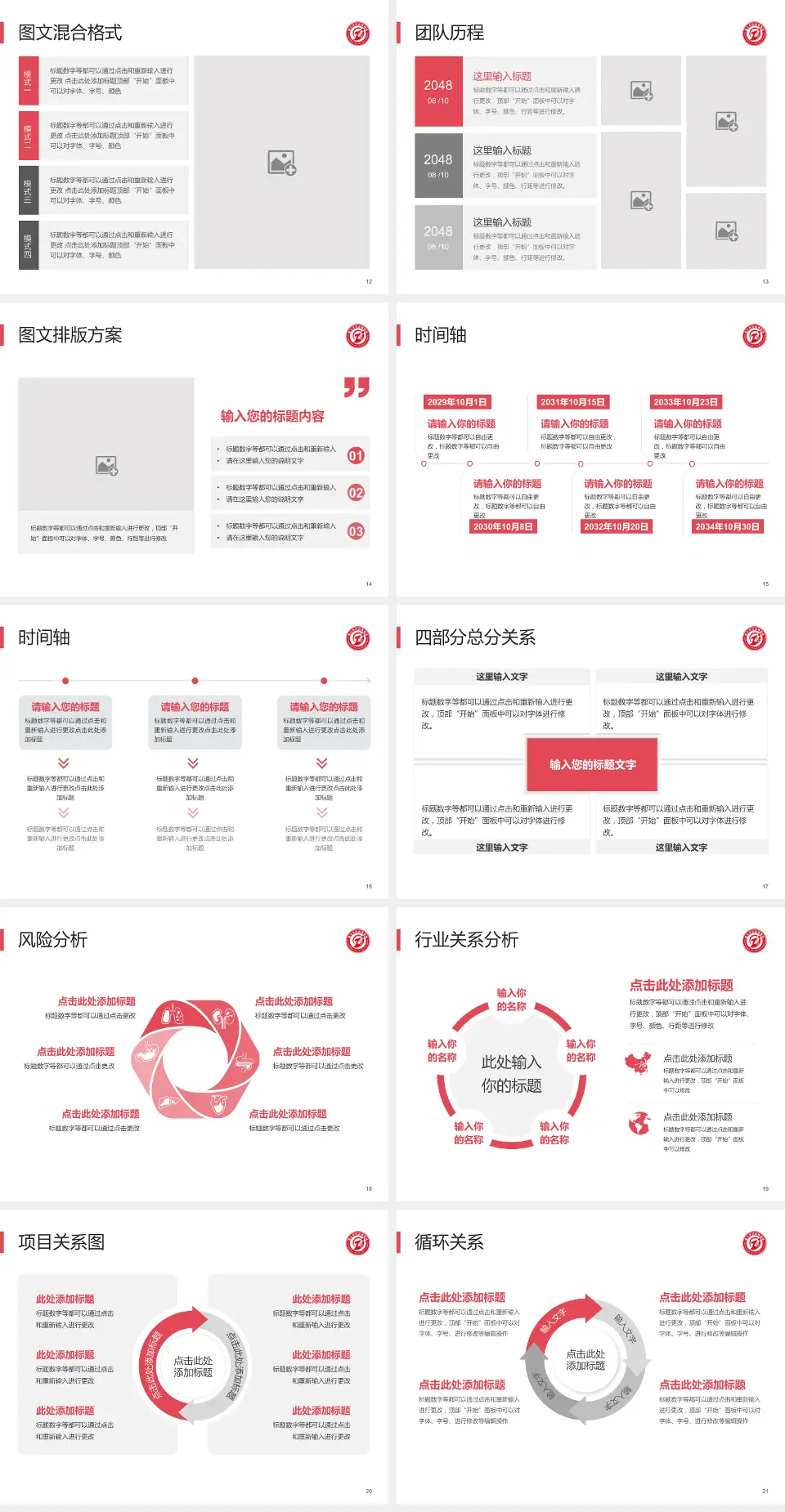 遵义市妇幼保健院中华路院区项目申请与汇报PPT模板4:3格式幻灯片预览图3