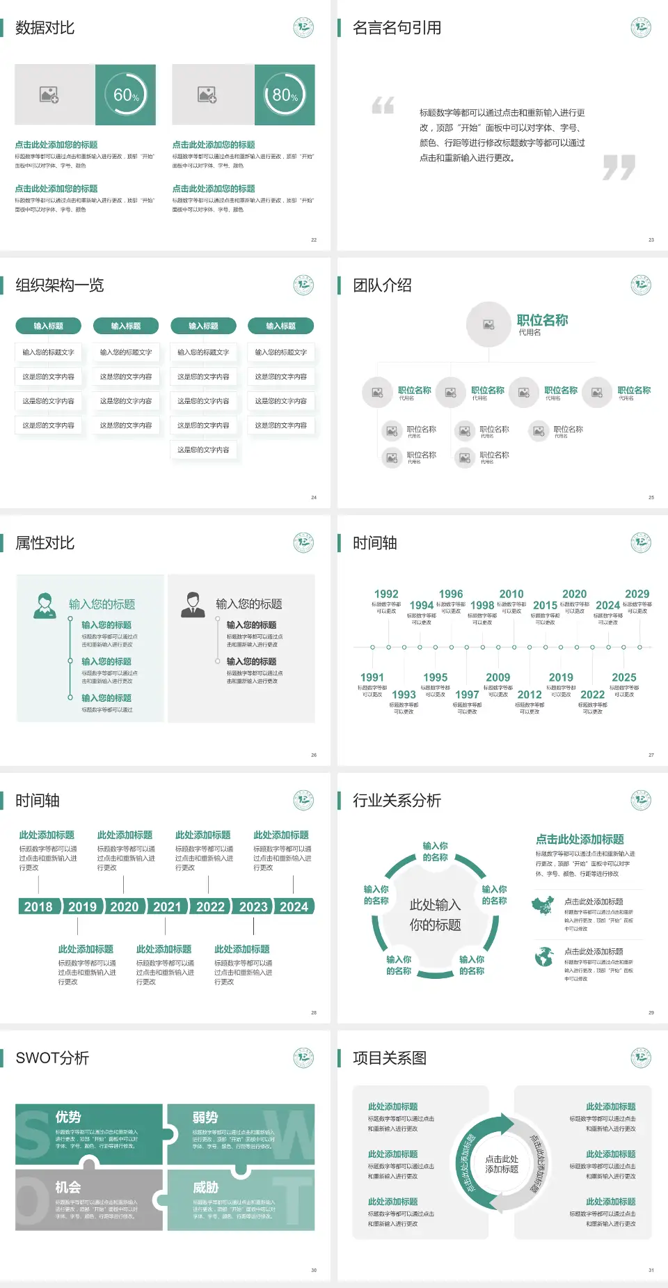 铜仁地区人民医院医院简介/日常通用PPT模板4:3格式幻灯片预览图4