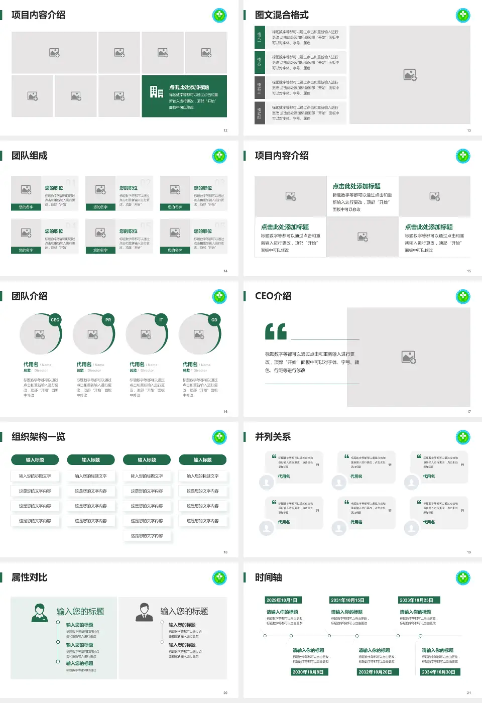 毕节市第一人民医院患者教育与指导PPT模板16:9格式幻灯片预览图3